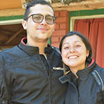 Xavier Orgambide y Micaela Castillo